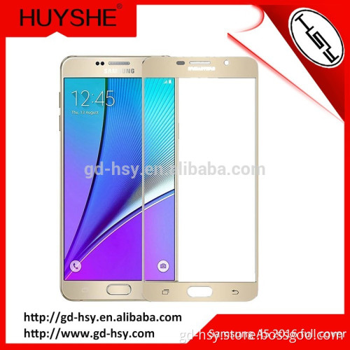 HUYSHE anti-broken 2.5D full cover tempered glass 0.3mm screen protector for Samsung Galaxy A5